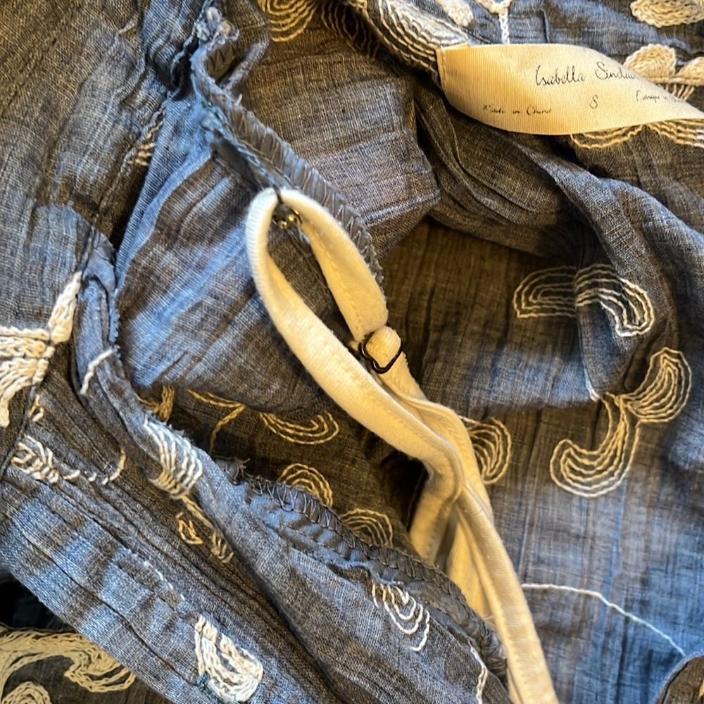 Anthro Isabella Sinclair EmbroideredDress - Picture 13 of 16